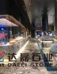 Panda Grey Marble Slabs And Tiles Polished For Building Project