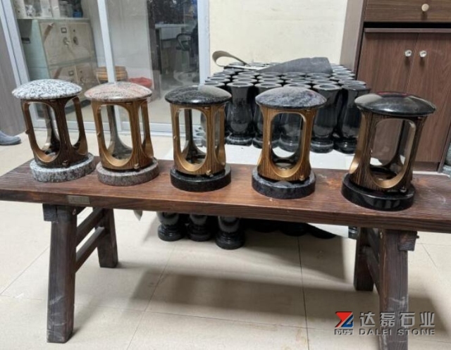 Various Colors of Granite Lantern For Monument