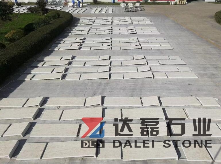 Beige Limestone Wall Clading Project Hotel
