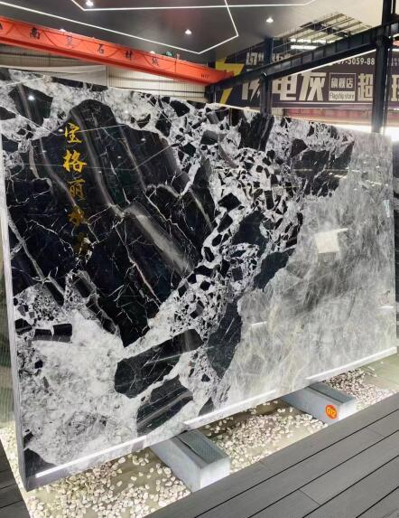 Bulgari Black Slabs Luxury Stone Quartzite
