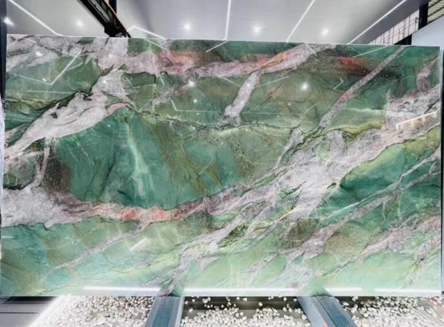 Spring Green Marble Luxury Stone Quartzite Slabs