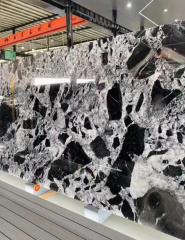 Bulgari Black Slabs Luxury Stone Quartzite