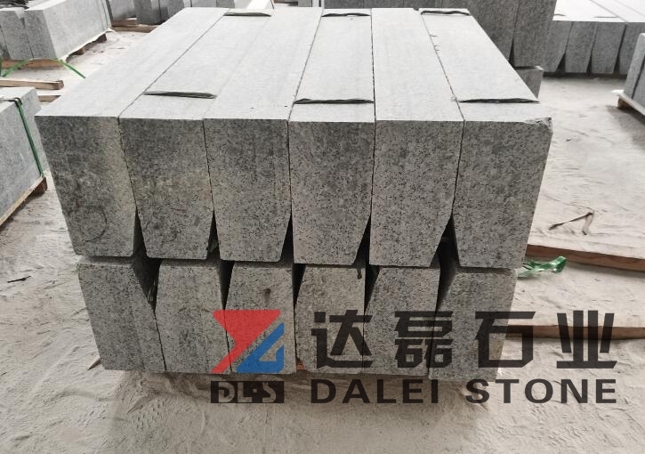 G623 Granite Kerbstone Flamed Top and Chamfer