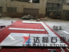 Dalei Stone Supply Calacatta Marble Composite Aluminum Projects