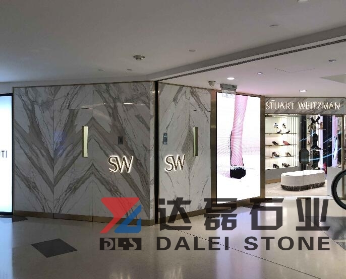 Dalei Stone Supply Calacatta Marble Composite Aluminum Projects