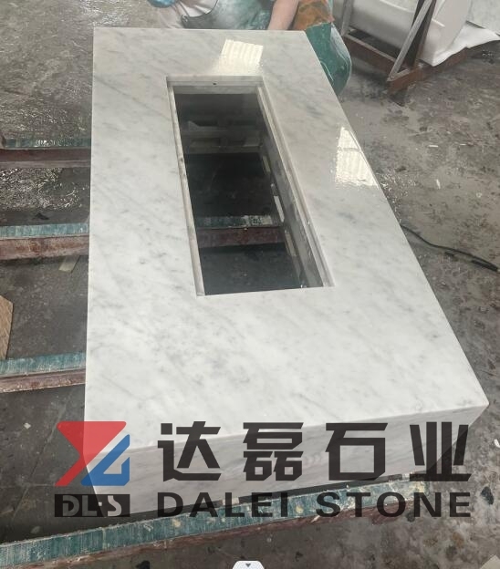 Stone Outdoor Backyard Morden Fireplaces Carrara White Marble