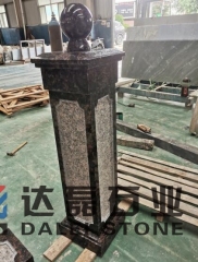 Tan Brown GRanite Balustrade King Post