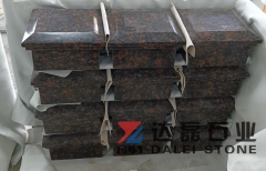 Tan Brown GRanite Balustrade King Post