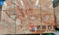 Calacatta Red Marble Big Slabs Wholesale From Dalei Stone Warehouse