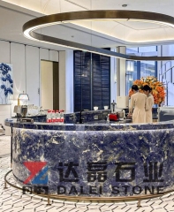 Natural Bolivian Blue Bar Counter