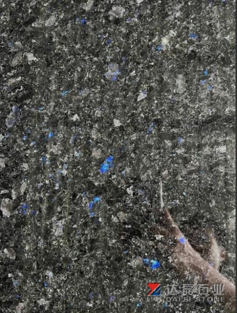 Granite Slabs Blue In Night Brush Finish Big Slabs