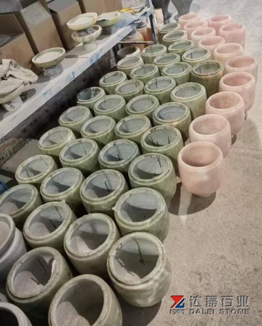Funerary Urns Made From Honey Onxy