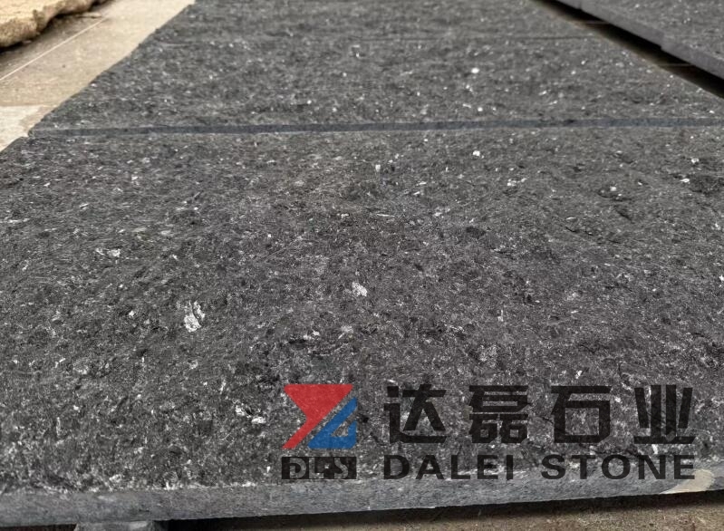 Angola Black Natural Splite Finish Way Wall Cladding