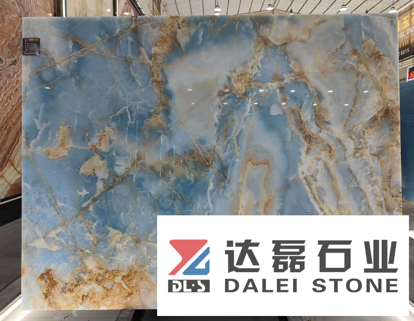 Natural Onxy Blue Onyx Big Slabs Wholesal