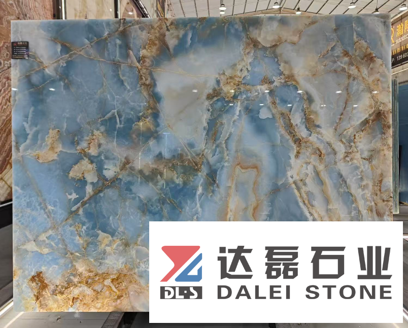 Natural Onxy Blue Onyx Big Slabs Wholesal