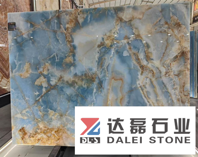 Natural Onxy Blue Onyx Big Slabs Wholesal