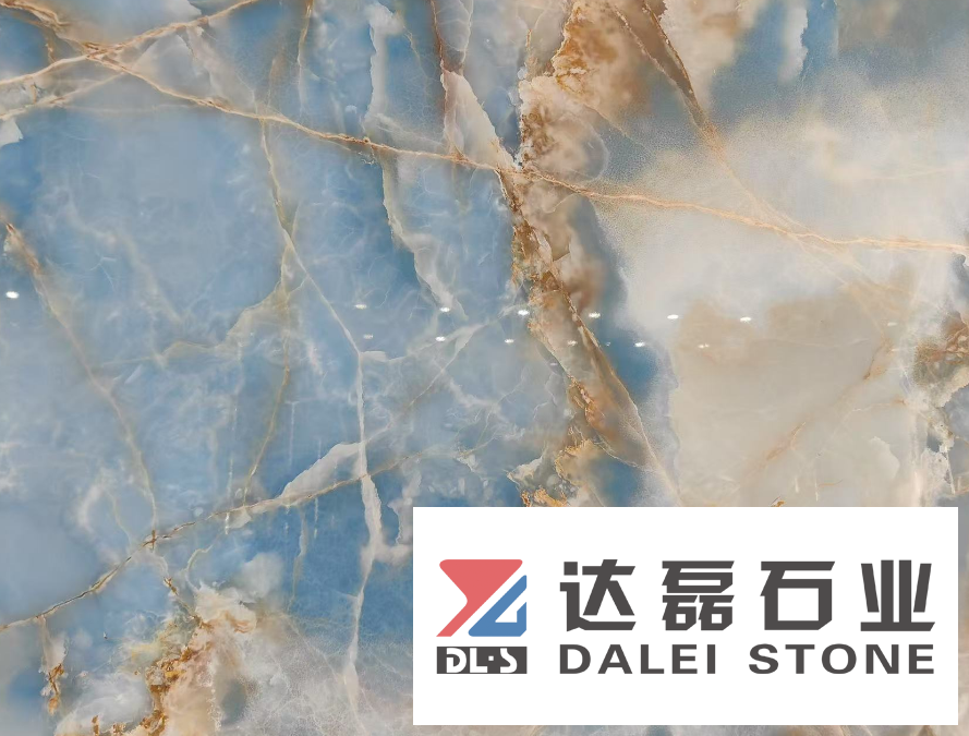 Natural Onxy Blue Onyx Big Slabs Wholesal