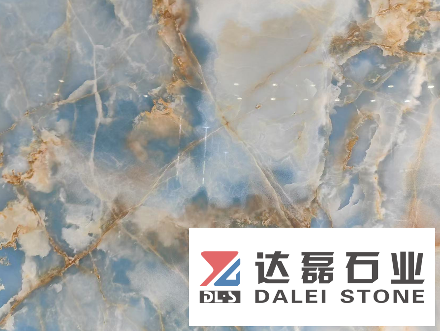 Natural Onxy Blue Onyx Big Slabs Wholesal