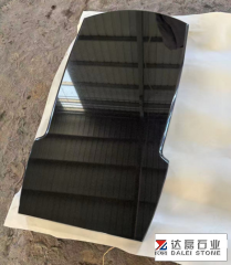 Zimbabwe Black Pure Black Granite Monuments Made in Local