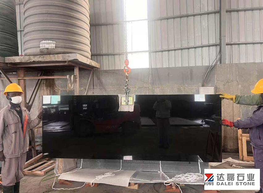 Zimbabwe Black Abosuletly Black New Shanxi Black Big Slabs