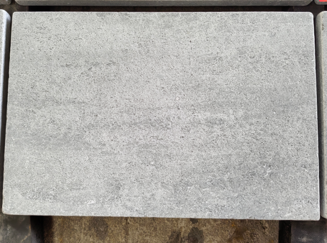 Moonlight Grey Marble Ace Wash and Brush Tumble Tiles
