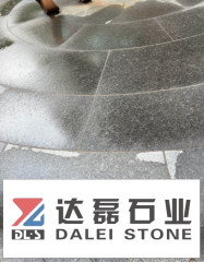 Angola Black Cube Stones Fountain Side Stones in Round