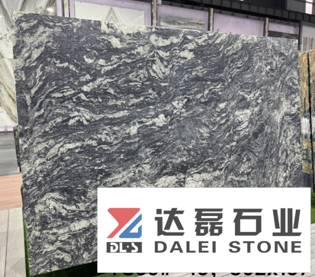 Blue Black White Color Brazil Stones Natural Stones Big Slabs