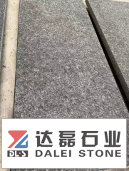 Angla Black Flamed Brush Paving Stones Tiles