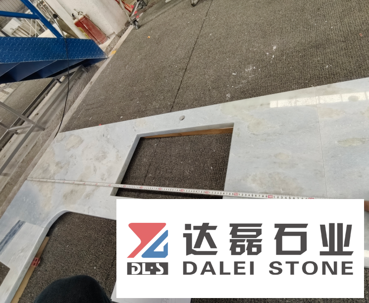 Blue Crystal Natural Quartzite Stone Brazil Kitchen Countertops