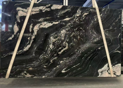Cosmic Black Granite Big Slabs Dalei Stone Good Price