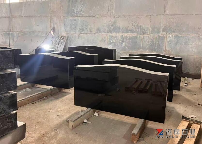 Abosutly Black Headstone Afrian Black Zimbabawe Black Headstone