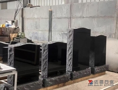 Abosutly Black Headstone Afrian Black Zimbabawe Black Headstone
