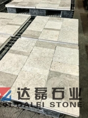 Beige Limestone Tumble Finish Way Floor tiles