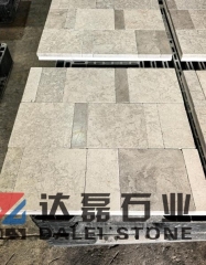 Beige Limestone Tumble Finish Way Floor tiles
