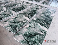 Norway Green Granite Slabs Tiles Polished Project need
