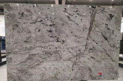 Silver Grey Granite Big Slabs Floor Tiles Polished