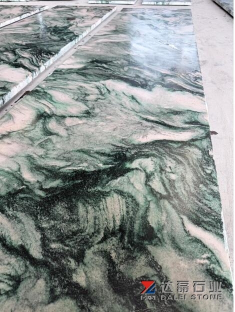 Norway Green Granite Slabs Tiles Polished Project need