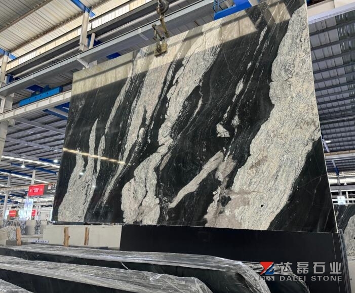 China Local Granite Cosmic Black Granite Big Slabs Polished