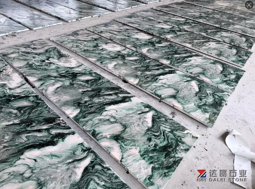 Norway Green Granite Slabs Tiles Polished Project need