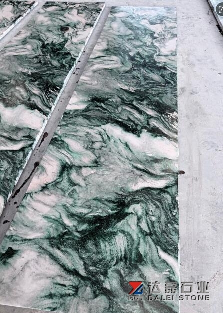 Norway Green Granite Slabs Tiles Polished Project need