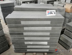 G38 Granite Black Granite Copping Tiles Flamed Brush Landscape