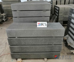 G38 Granite Black Granite Copping Tiles Flamed Brush Landscape