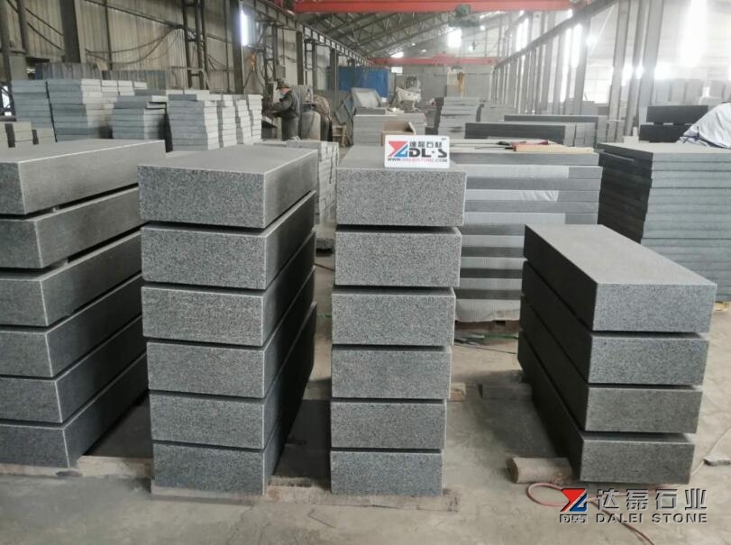 G38 Granite Black Granite Copping Tiles Flamed Brush Landscape
