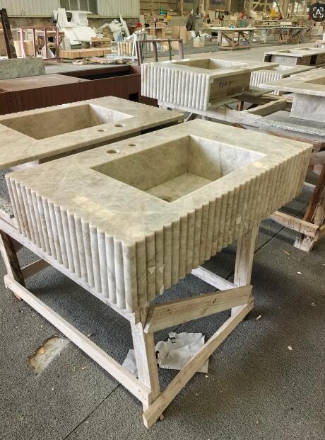 Taja Mahal Quartize Specil Custom Cutting