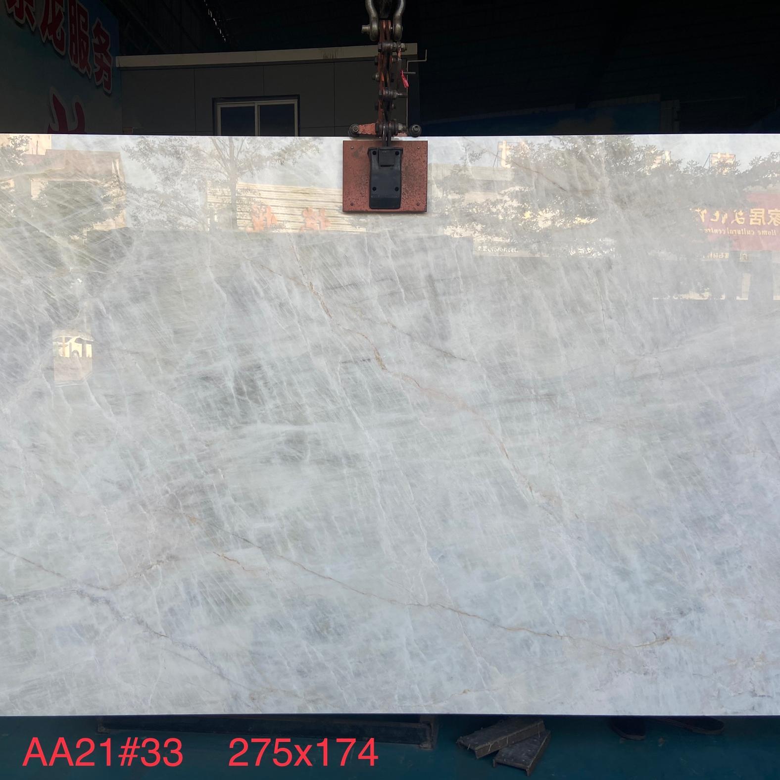 White Ice Jade Marble Slab