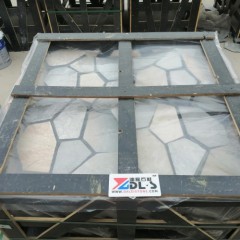 Rusty Yellow Ice Crack Mesh Paving Stone