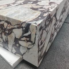 Square Calacatta Viola Marble Coffee Table