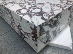 Square Calacatta Viola Marble Coffee Table