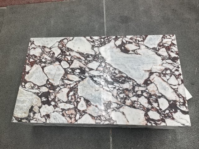 Square Calacatta Viola Marble Coffee Table