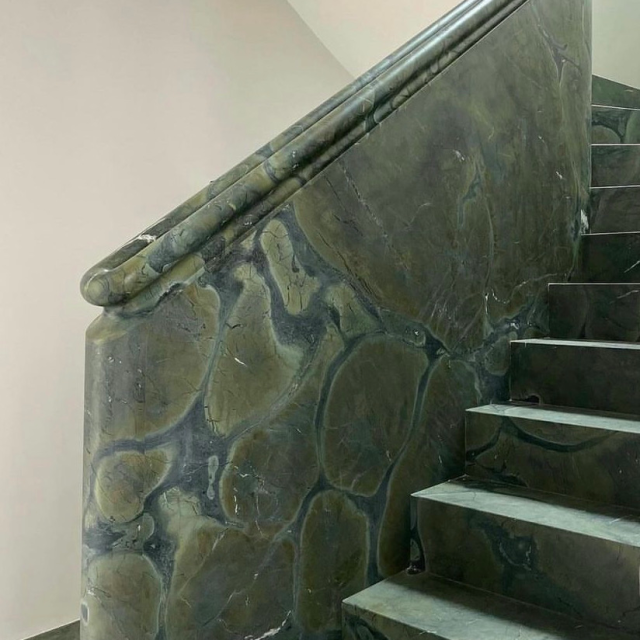 Victoria Green Marble Slab Natural Green Stone Large Slab